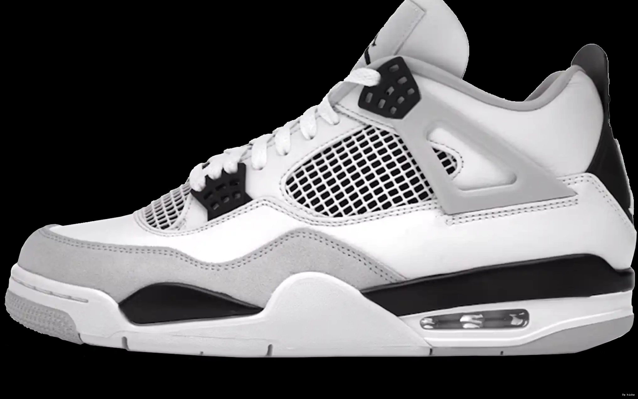 4 Retro Jordan Military Air Black 0704
